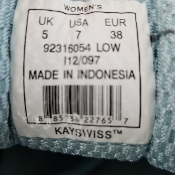 K-Swiss Tubes Sneakers Gray Athletic Shoes Women's Size 7 - Picture 15 of 16